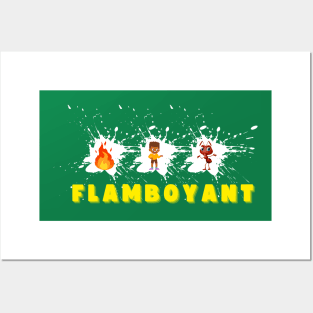 Flamboyant Posters and Art